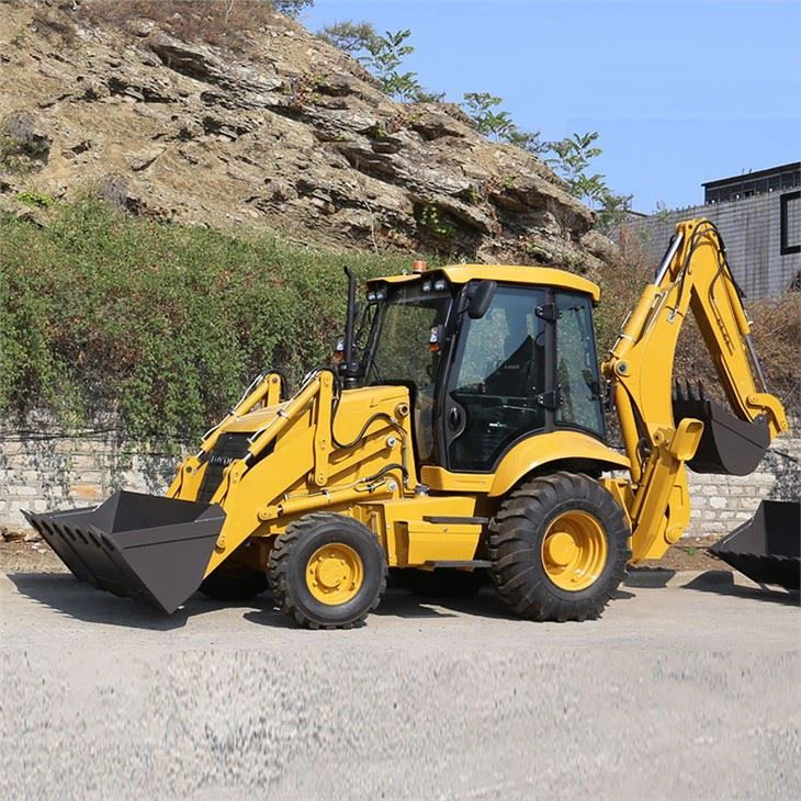 بکهو تراکتور لودر جمع و جور 4×4