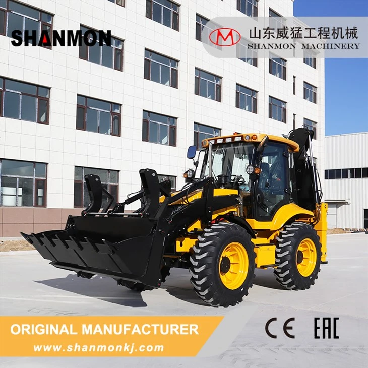 China Brand Backhoe Loader Excavator