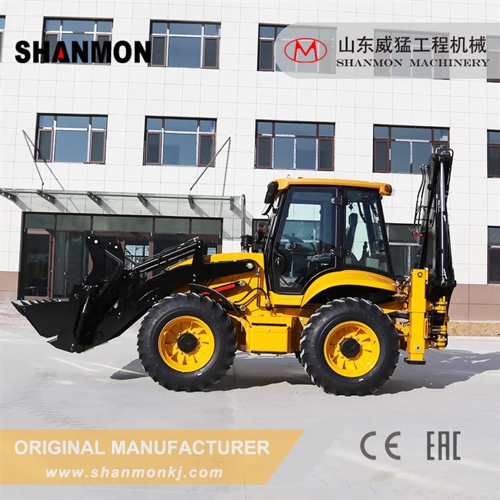 China Brand Backhoe Loader Excavator
