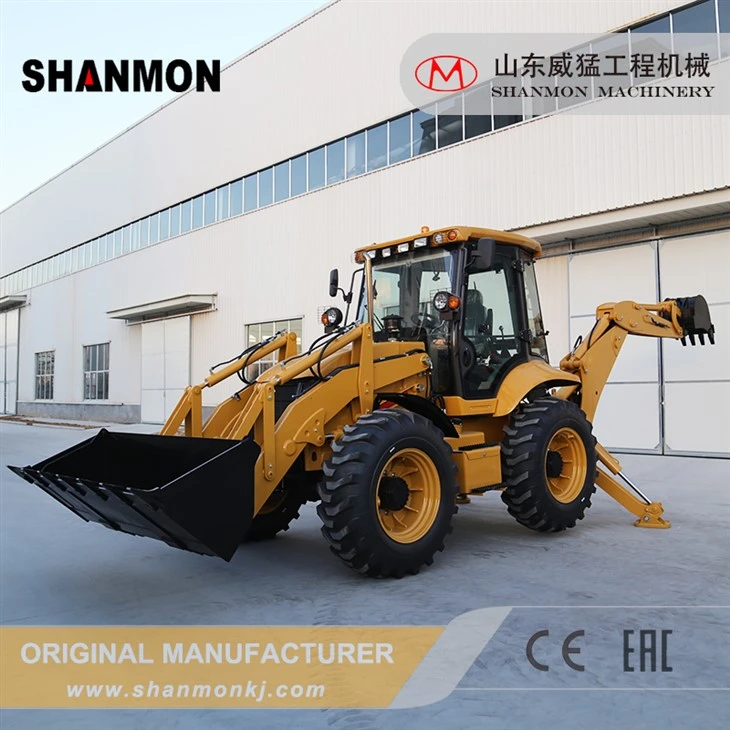 China Brand Backhoe Loader Excavator