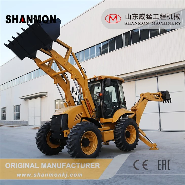 China Brand Backhoe Loader Excavator